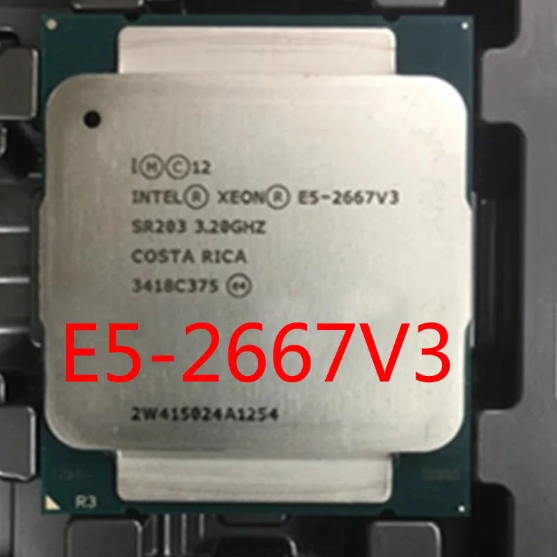 

L Intel xeon OEM version e5-2667v3 CPU e5 2667 v3 3.2 GHZ 8-core 20m lga2011-3 135w 2667v3