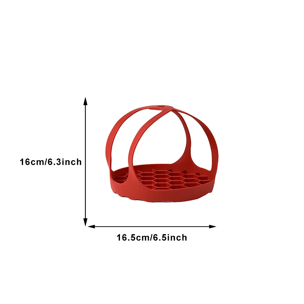 Steamer Basket Steamer Rack Silicone Steamer Basket Instant Pot and Other Pressure Cookers Bakeware Pan Sling Lifter Egg Rack and Roasting Rack