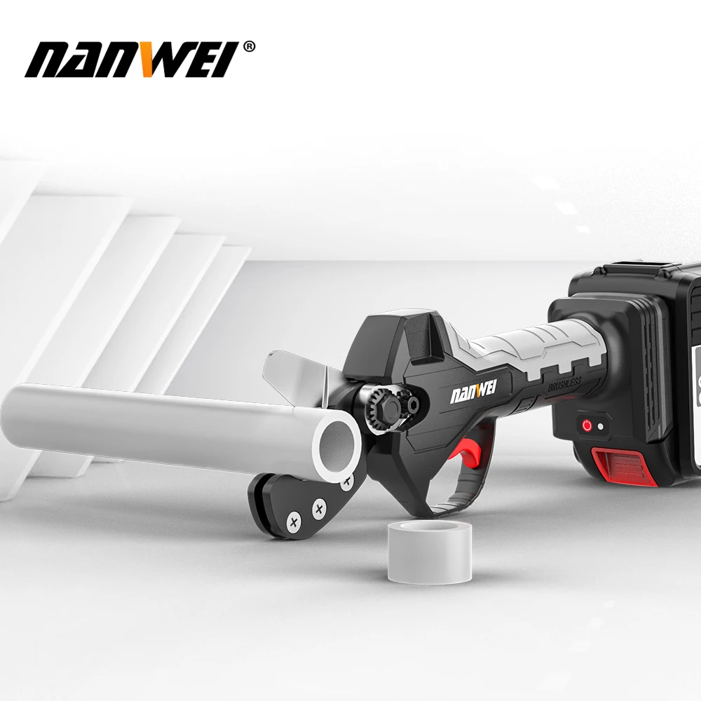 NANWEIRechargeableHandheldToolPipeCutter32MMExtraLargeCutPVC
