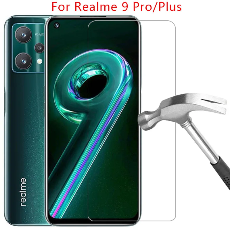 

Защитное закаленное стекло для realme 9 pro plus, Защита экрана для realme9 9pro 9proplus, пленка для realmi reame relme ralme real me