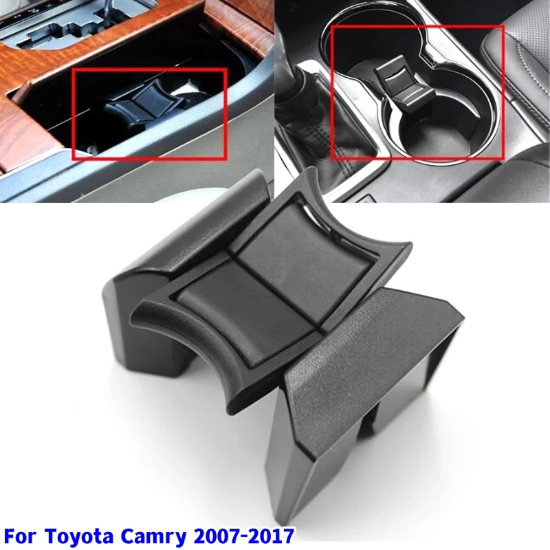 

1Pcs Car Center Console Insert Cup Bottle Drink Divider Holder For Toyota Camry 2007-2017