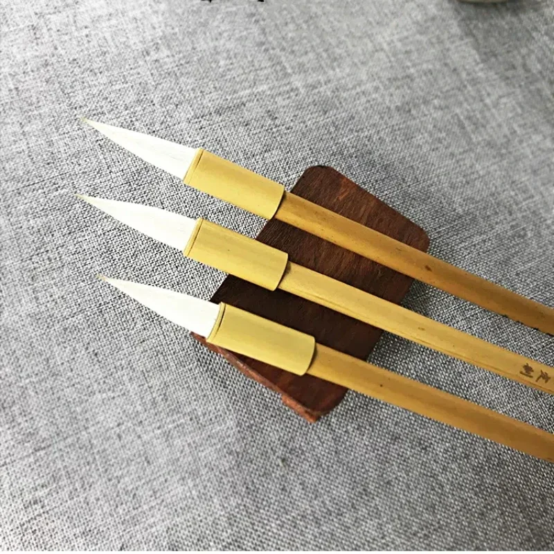여우털 다중모 서예붓 오양쉰 중간사이즈 정서체 중국 서예붓 학생용 성인용 연습용 붓펜