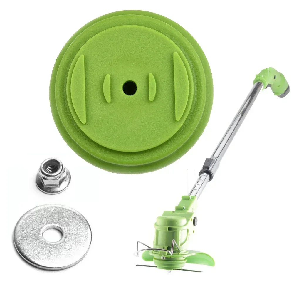 3pcs Grass String Trimmer Head Blades Plastic Cover Lawn Mower Fittings For Grass Trimmers Garden Power Tools Attachment grass trimmer head lawn mower trimmer blade grass trimmer blade