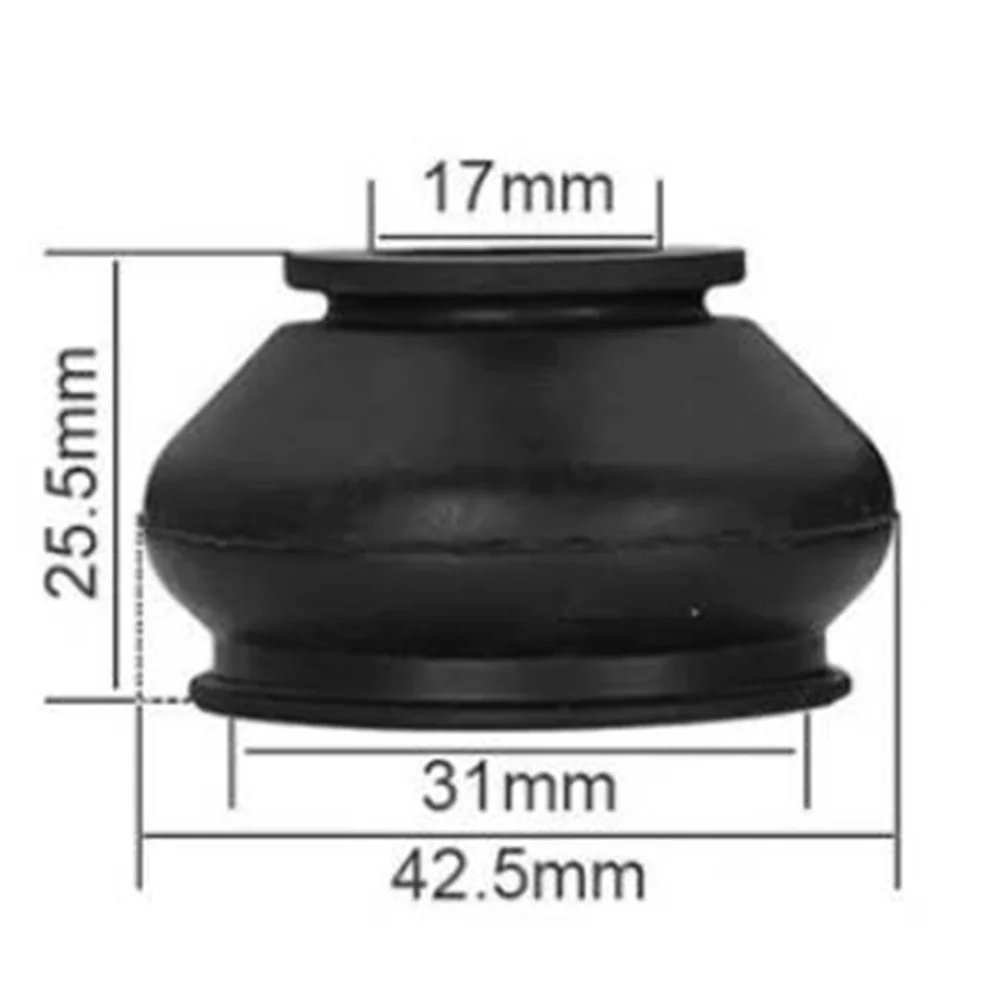 

1x Universal Multipack Ball Joint Rubber Dust Boot Covers Track Rod End Set Kit Minimizes Premature Wear Of Suspension Parts