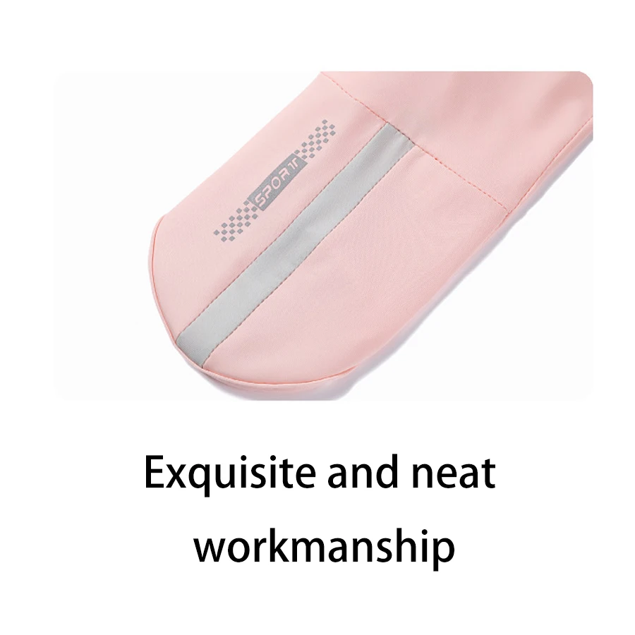 Summer sun protection gloves, anti slip, breathable, UV resistant, touch screen, cool feeling, cycling, outdoor sports, ice silk 3