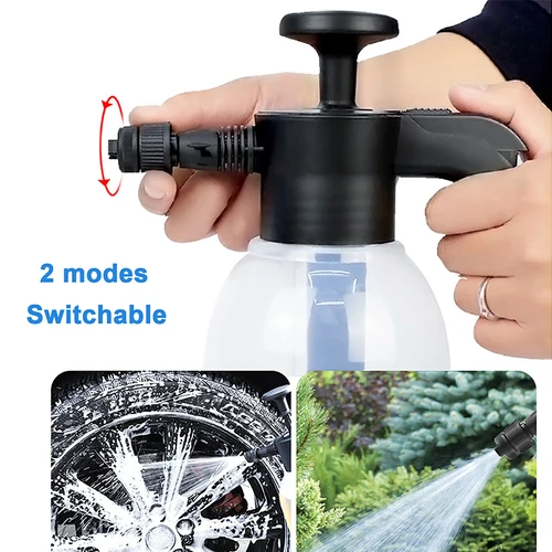 세차 청소 도구 2L 거품 분무기 물을 수 거품 발생기 세척 파크 사이드 눈 거품 물을 정원 물병 4