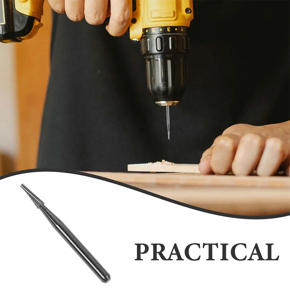 4Pcs 전문 앞 유리 수리 드릴 비트 자동차 앞 유리 균열 칩 수리 키트 용 텅스텐 합금 유리 드릴 비트