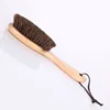 Large Horsehair Horse Bristle Brush - Multi-Purpose Cleaning, Shoe Polish, Polishing, and Waxing, Universal Use 2