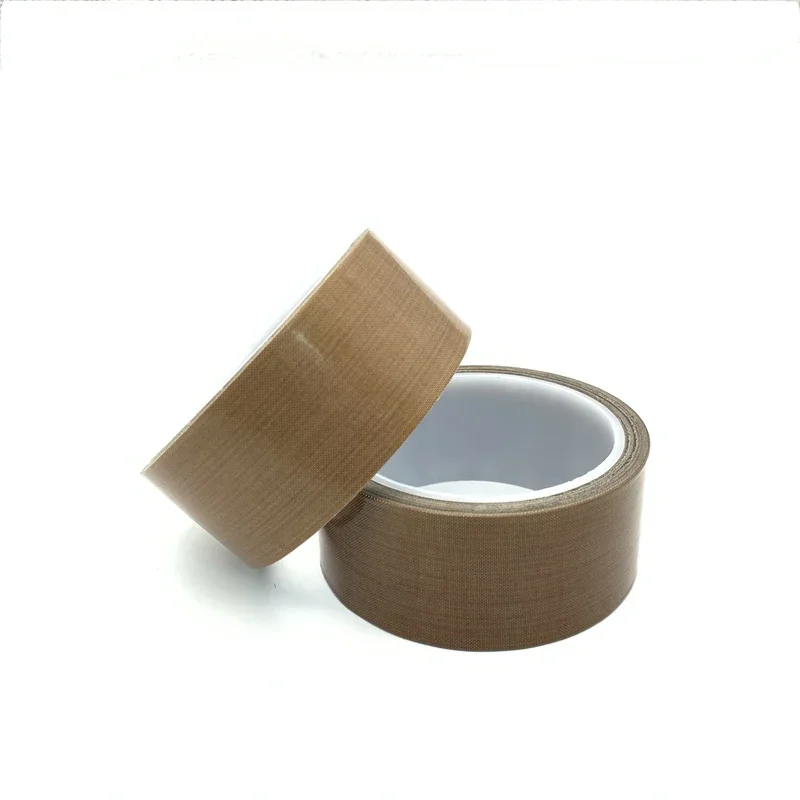 PTFE 접착 천 절연 진공 밀봉기, 고온 내성 PTFE 테이프, 10 13 15 20 25 30 35 40 50 mm x 0.13mm