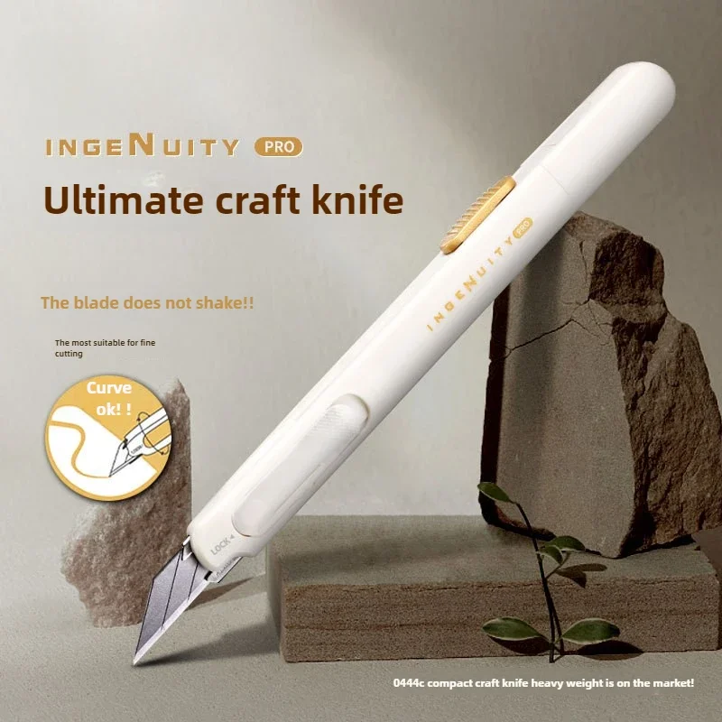 Pocket Utility Knife 9mm 30 &deg; Blade Craft Knife For Vinyl Car Film Decals Widnow Film Cutting DIY Tool No Shaking Cutter