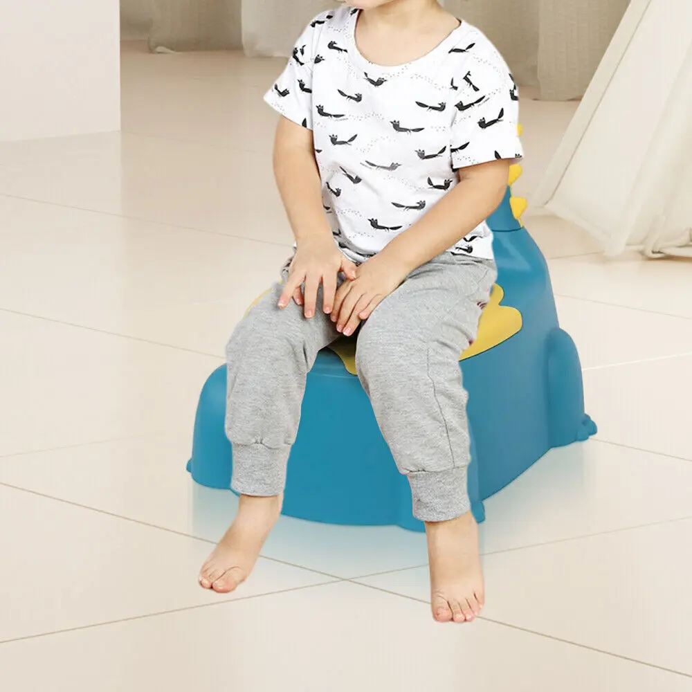 Baby Training Seat Potty Boys Urinals Cartoon Dinosaur Girls Toilet: 3 - 5 Days Free Delivery UK