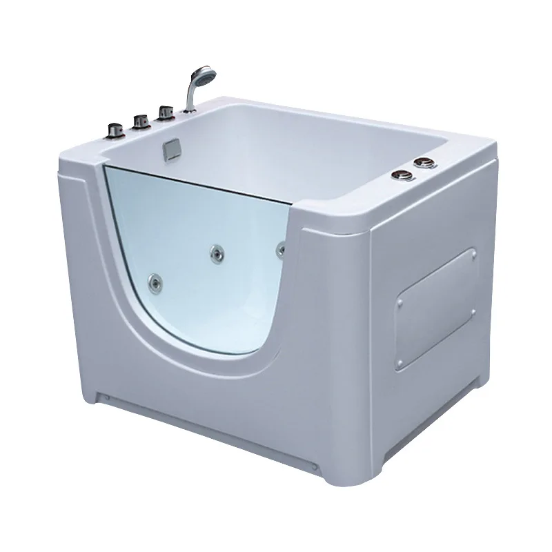 Description Picture 2 of item1100X850X840mm Infant Baby Portable Spa Acrylic Hydromassage Whirlpool Kids Children Bathtub NS805