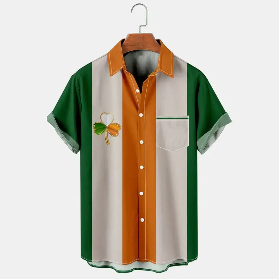 

St. Patrick's Day Shirt men-s-top Q12