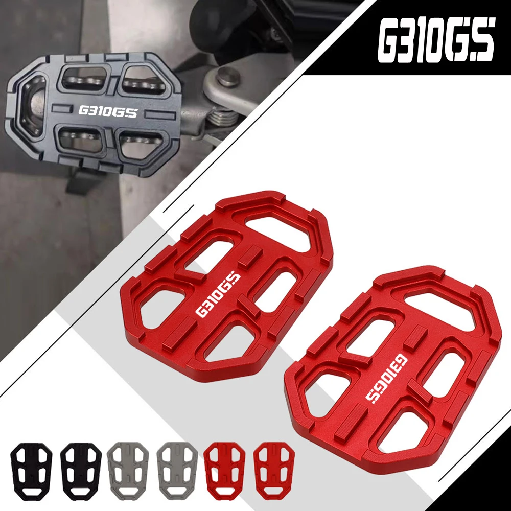 

For BMW G310GS G310 GS G 310GS 2017 2018 2019 G310R 2016 2017 2018 G 310 R Motorcycle Billet Wide Foot Pegs Pedals Rest Footpegs