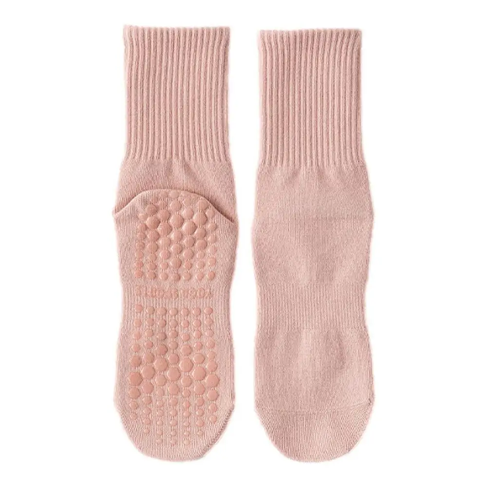 Grippy Socks Pilates Anti-Slip Cushioned Yoga Socks Women's Yoga Socks For  Standard And Hot Yoga Pilates Barre Ballet Dance And - AliExpress