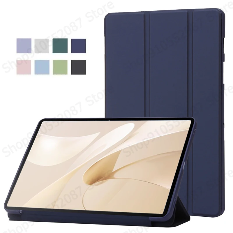Trifold PU Leather Soft Back Stand Tablet Case