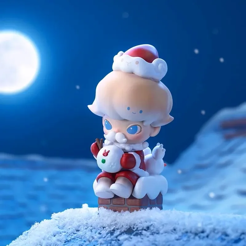 

DIMOO Letters from Snowman Series Mystery Box Confirmed Blind Box Cute Action Figure Christmas Gift Fashion Toy Collection Dolls
