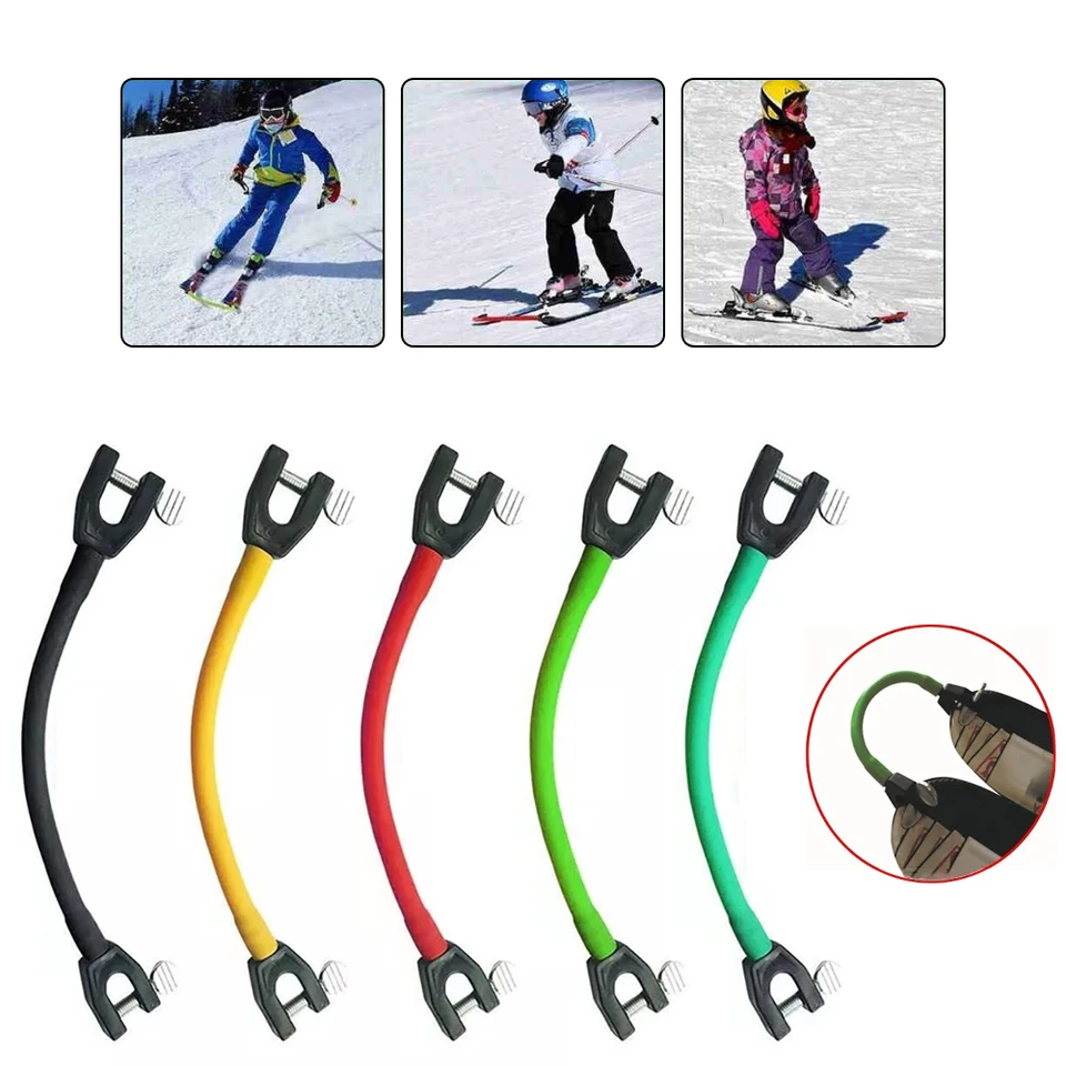 7 Colors Ski Tip Connector Beginners Winter Children Adults Ski Training  Aid Outdoor Exercise Sport Snowboard Accessories - AliExpress