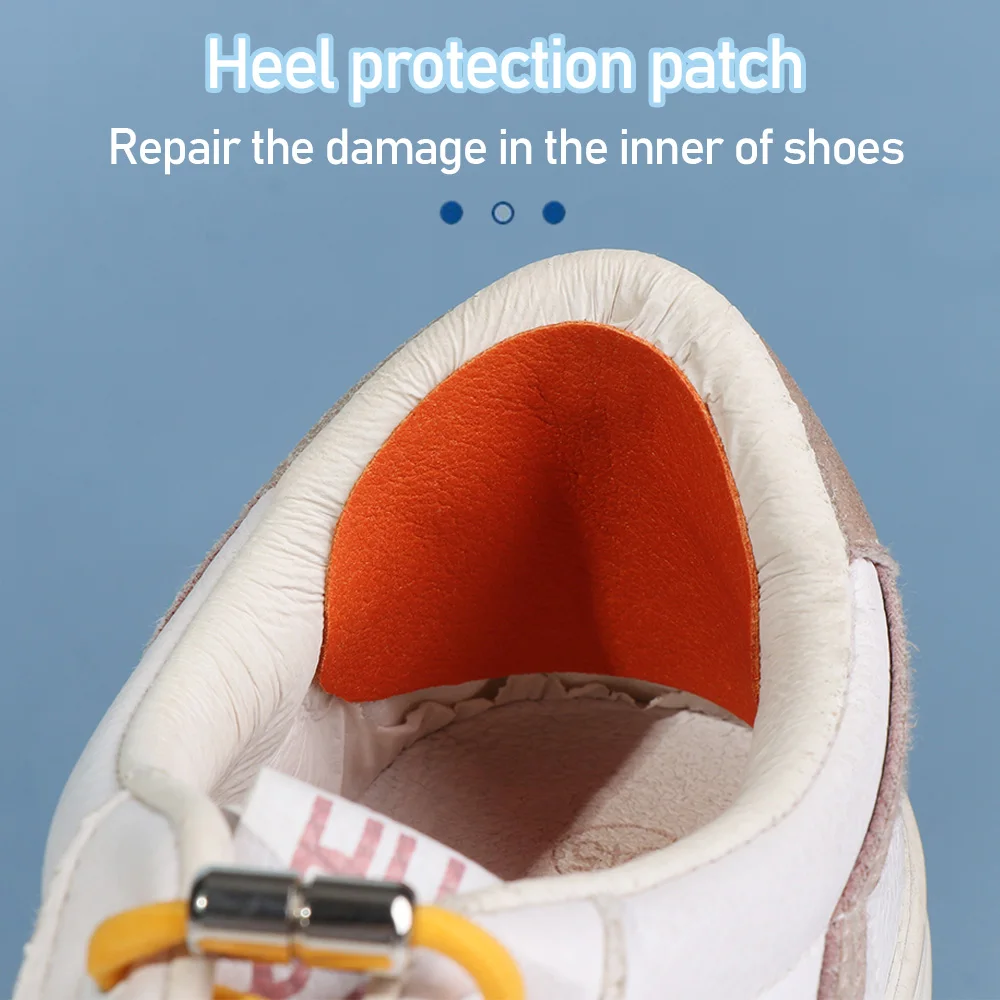 4Pcs/Set Heel Repair Subsidy Heel Protector Anti-wear Pads Shoes Hole Sticker Sneaker Lined Patch Cobbler Foot Care Protector heel protector shoe repair patches heel protector pads shoe repair patch shoe repair stickers heel protector patches shoe stickers shoe heel repair tips