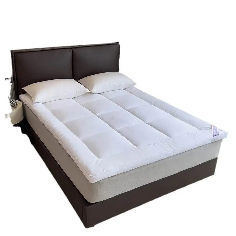 호텔급 두꺼운 콩섬유 매트리스 다다미 스타일 초극세사 침대 매트 가정용 학생 기숙사용 압축 롤 포장