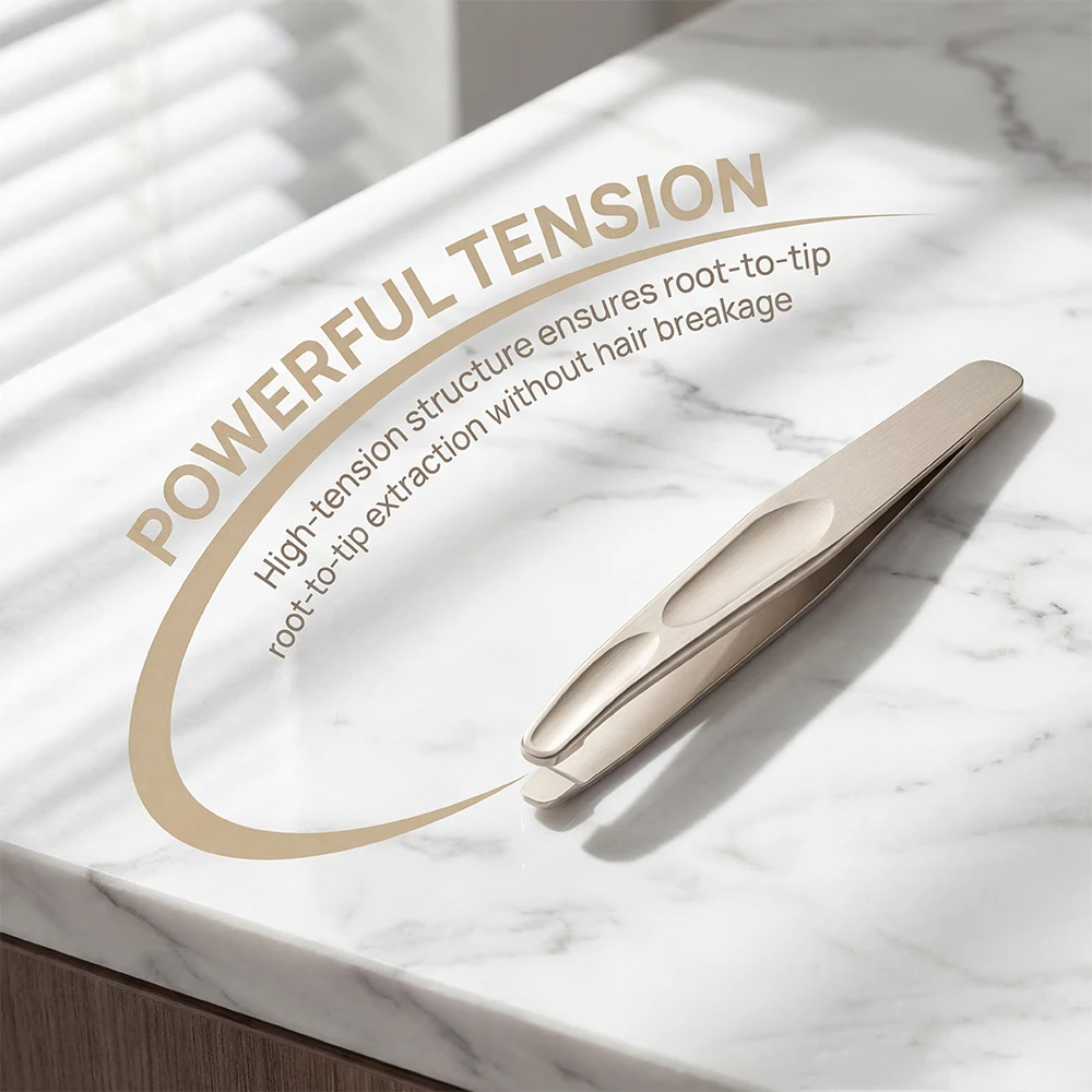 전문가용 스테인리스 스틸 눈썹 핀셋, 제모, 정밀 속눈썹 정리 및 남녀 그루밍 도구, 고품질