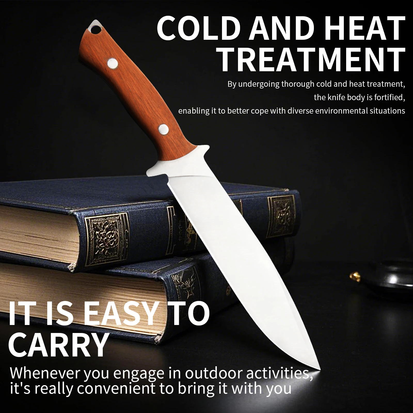 Stainless Steel Hiking knife 2