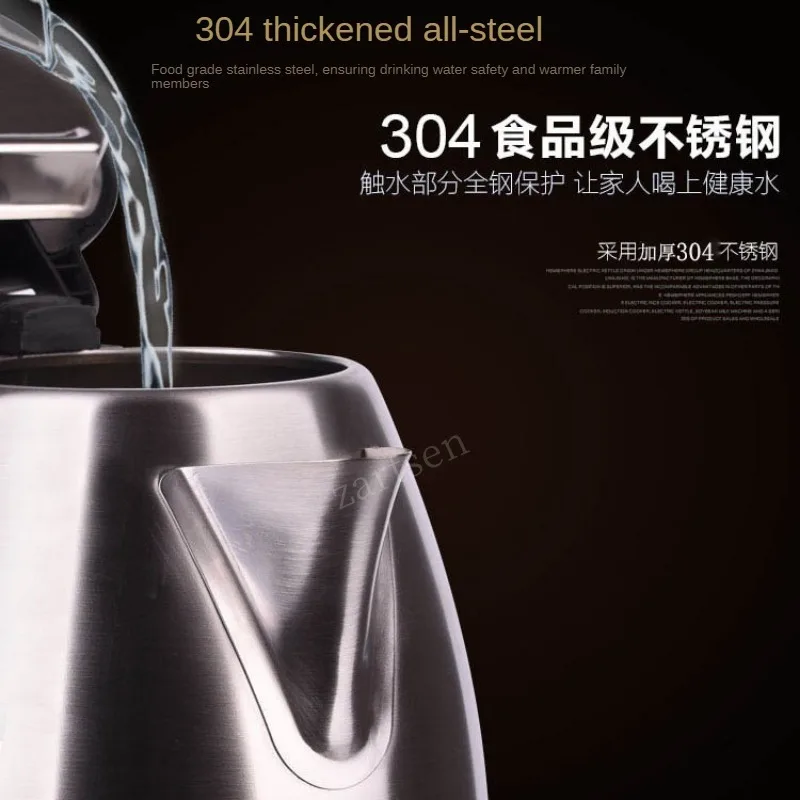 2L Electric Kettle Stainless Steel Kitchen Appliances Smart Kettle 1500W Whistle Samovar Tea Coffee Thermo Pot Gift electric kettle