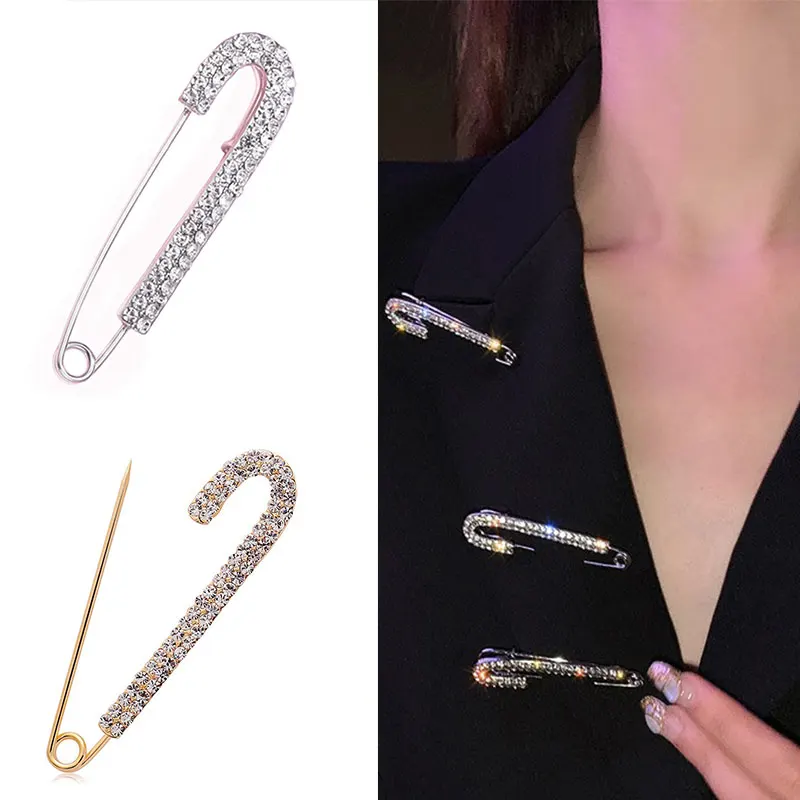 Clothing decor Luxury Crystal Rhinestone Brooch Pins for Women