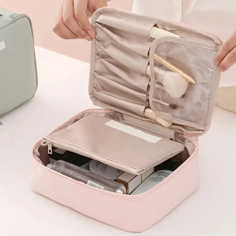 Large Capacity Stylish Cosmetic Travel Organizer Bag