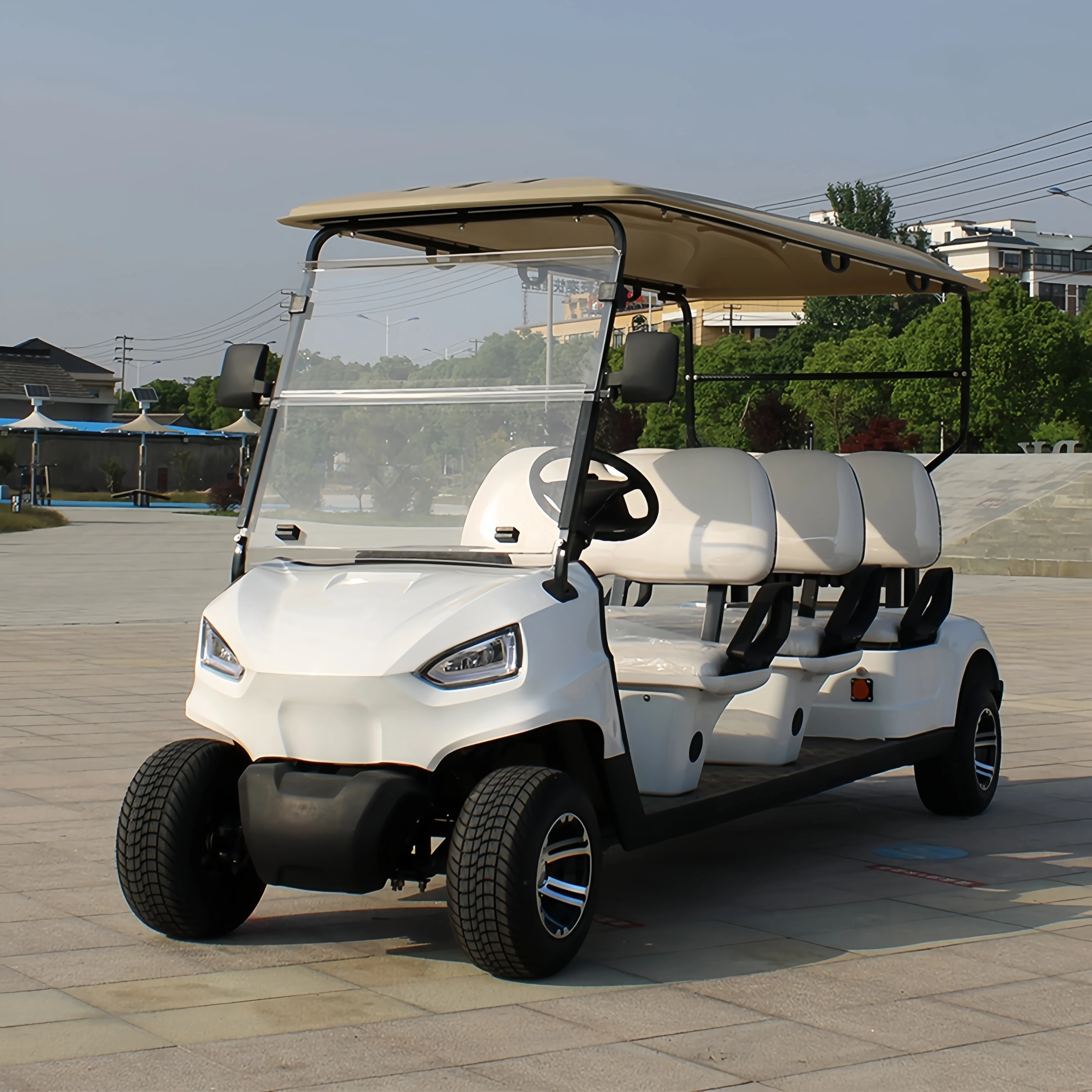 48V 6-Seater Electric Golf & Sightseeing Cart 4