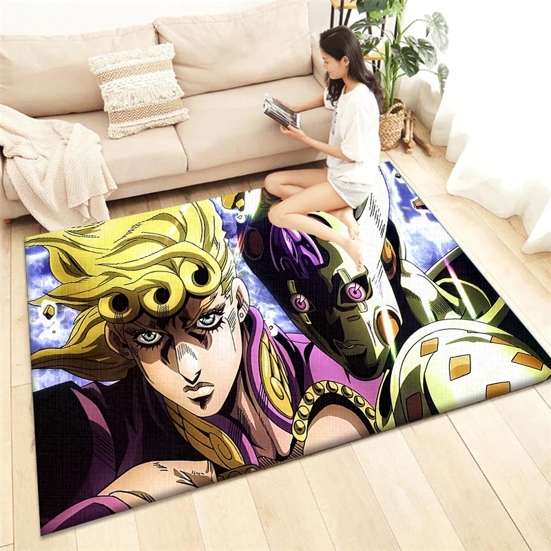 JoJo HD Printed Carpet Living Room Home Decor Sofa Table Rug Anti