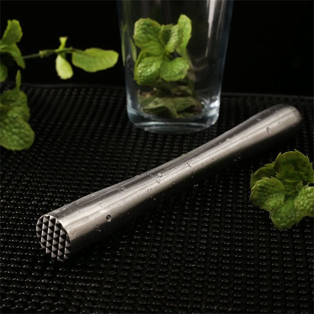 Stainless Steel Mashed Popsicles Cocktail Shaker Steel Wine Mixing Stick Shaker Ice Crusher Barware Bar Tools Wine Accessories