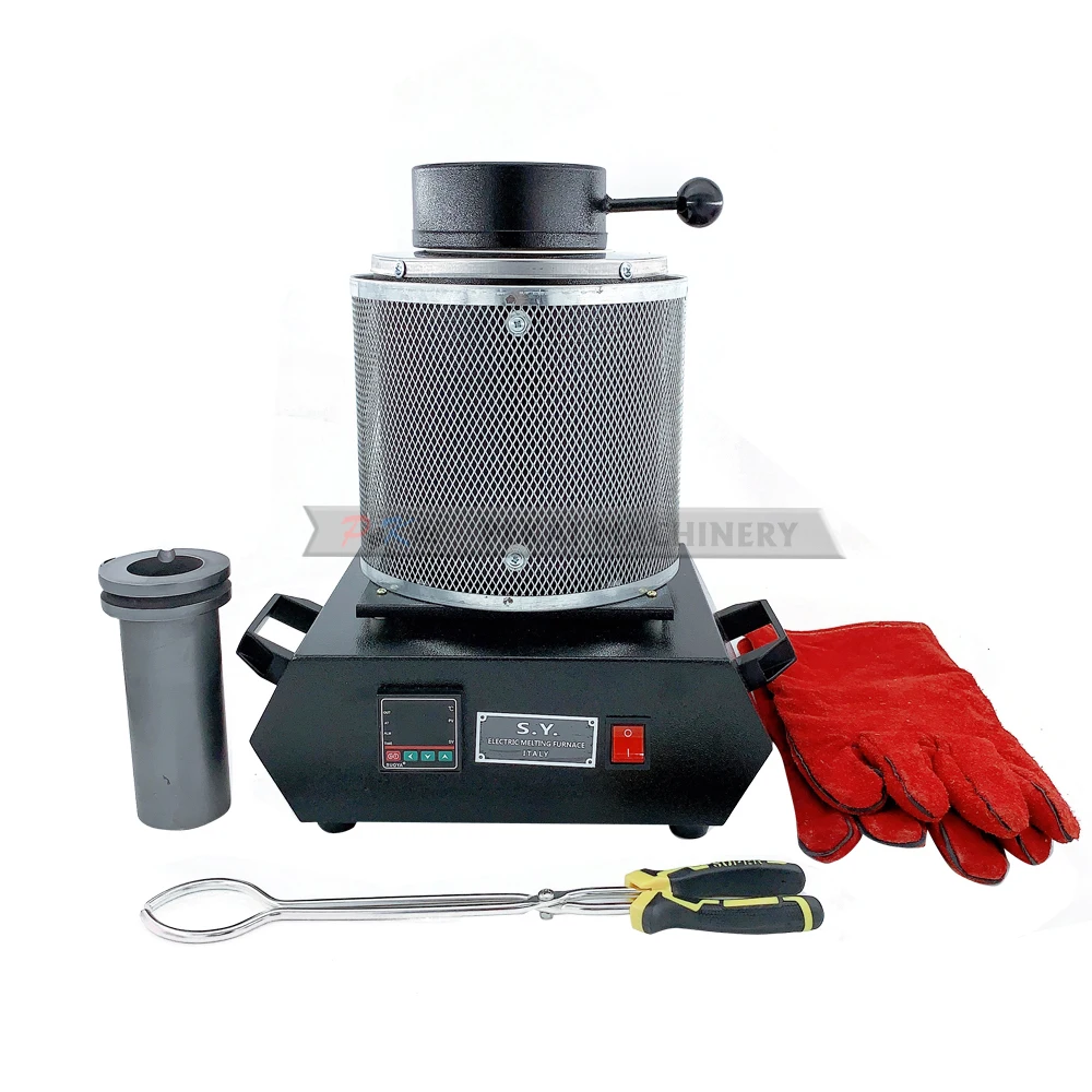 Electric Jewelry Melting Furnace CE Electric Jewelry Melting Furnace 1KG/2KG/3KG, Aluminum, Copper, Gold, Lead, Silver, Induction Melting Ovan Furnace