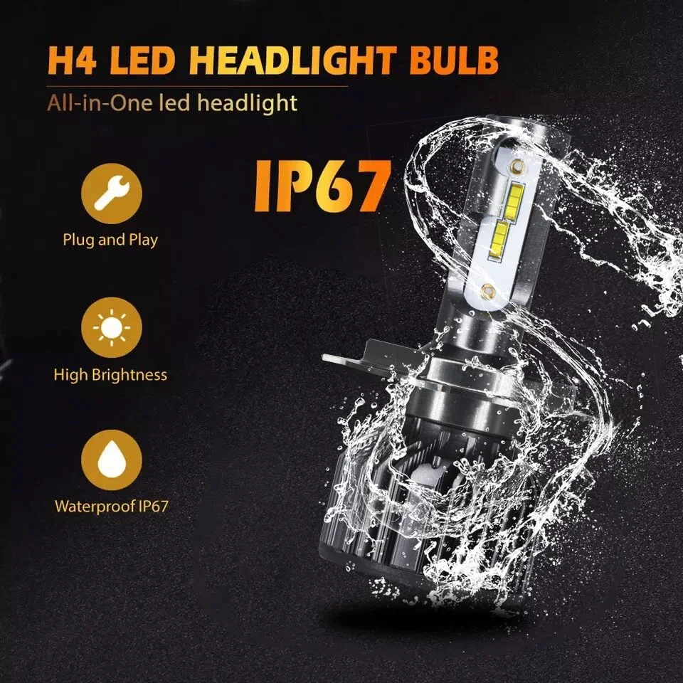 YHKOMS Canbus Car Lights H7 H11 LED Lamp Car Headlight Bulbs H4 H1 H8 H9 9005 9006 HB3 HB4 Turbo LED Bulbs 12V Auto Light