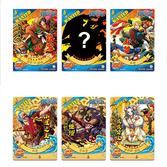NEW Anime one piece cards Box Playing Games hobby Collection Figures Zoro Luffy Nami UR SSR Paper rare Card for child gifts Toys 6
