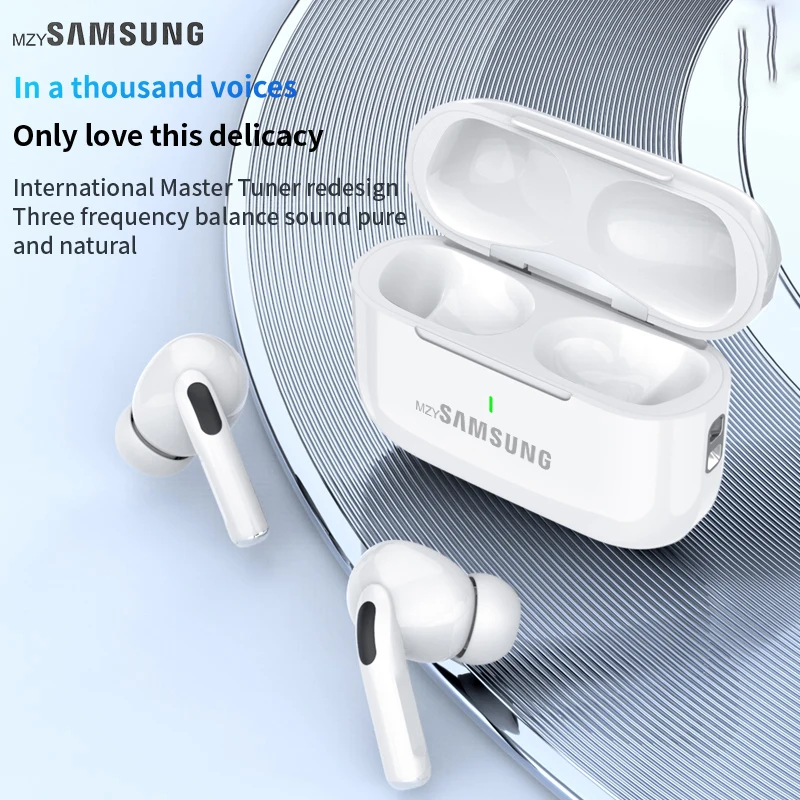

mzySAMSUNG True Wireless Earbuds Sports Bluetooth 5.3 Earphones Touch Control TWS In-Ear Headphones Built-in Mic For TV Phone