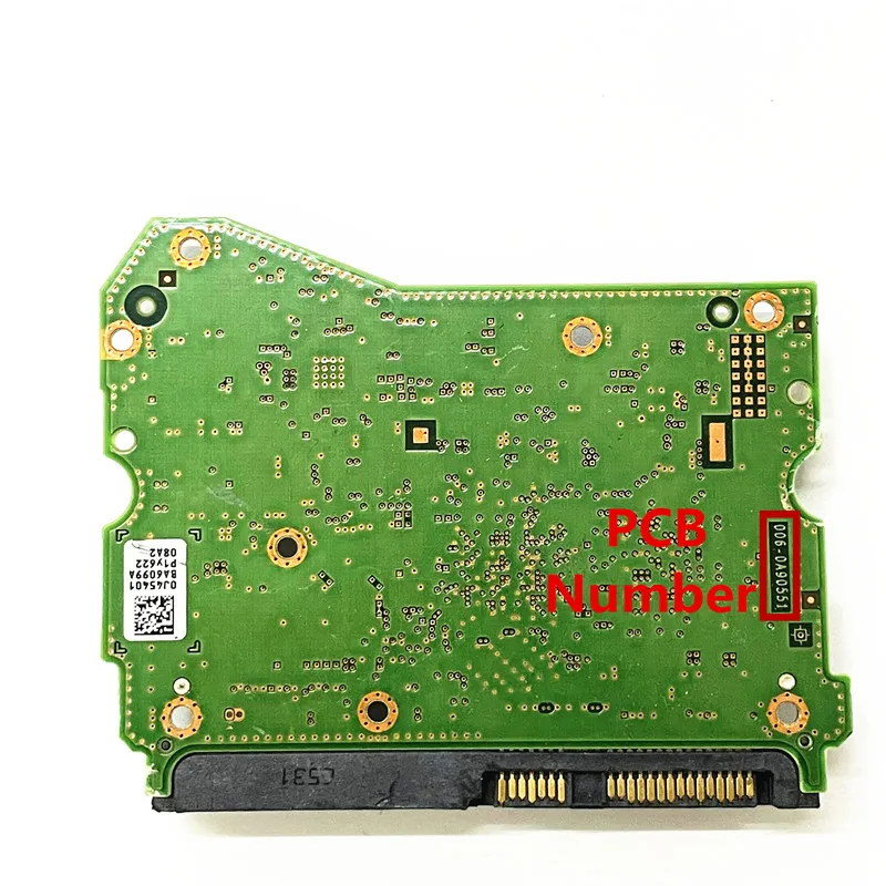 do desktop ocidental Digital No. SAS 006-0A90551 , 001-0A90551