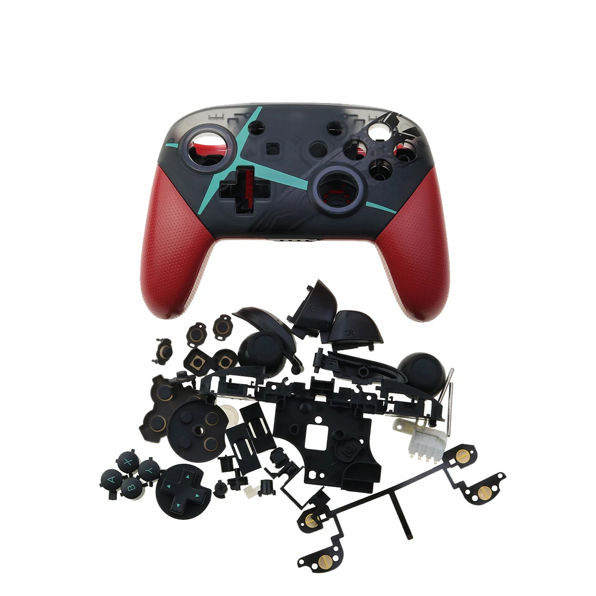 Yuxi 1set For Switch Pro Controller Replacement Upper Bottom Housing Shell Cover Case With Middle Frame For Ns Pro Controller Aliexpress