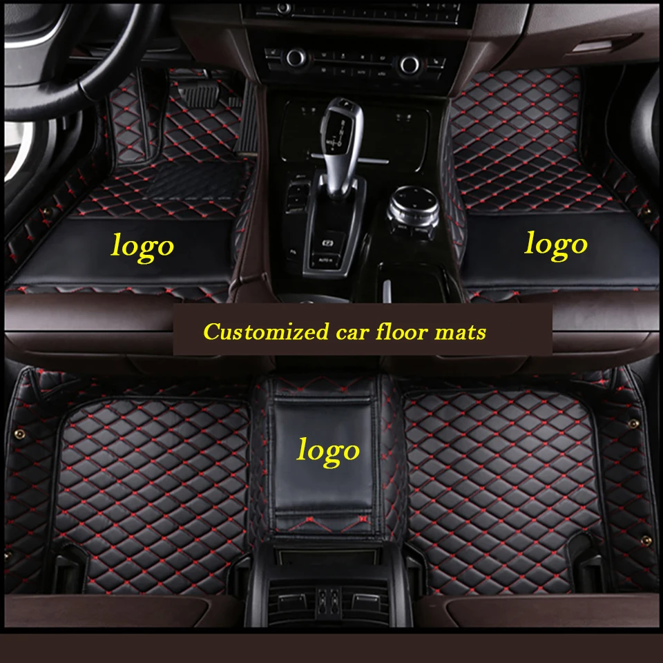 

Custom car floor mats For Infiniti Q50L QX50 ESQ Q70L QX60 Q60 QX70 Q50 QX30 only Front row driving pad