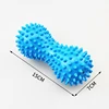 Spiky Massage Ball Hard Spiky Massage Ball Roller Set Professional Physical Therapy Massage Balls for Myofascial Release Trigger 6