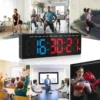 Gym Timer 3.5" Large LED Display Wall Clock Gym Interval Workout Count Down/Up Stopwatch Digital Timer for Fitness Home Timers 4