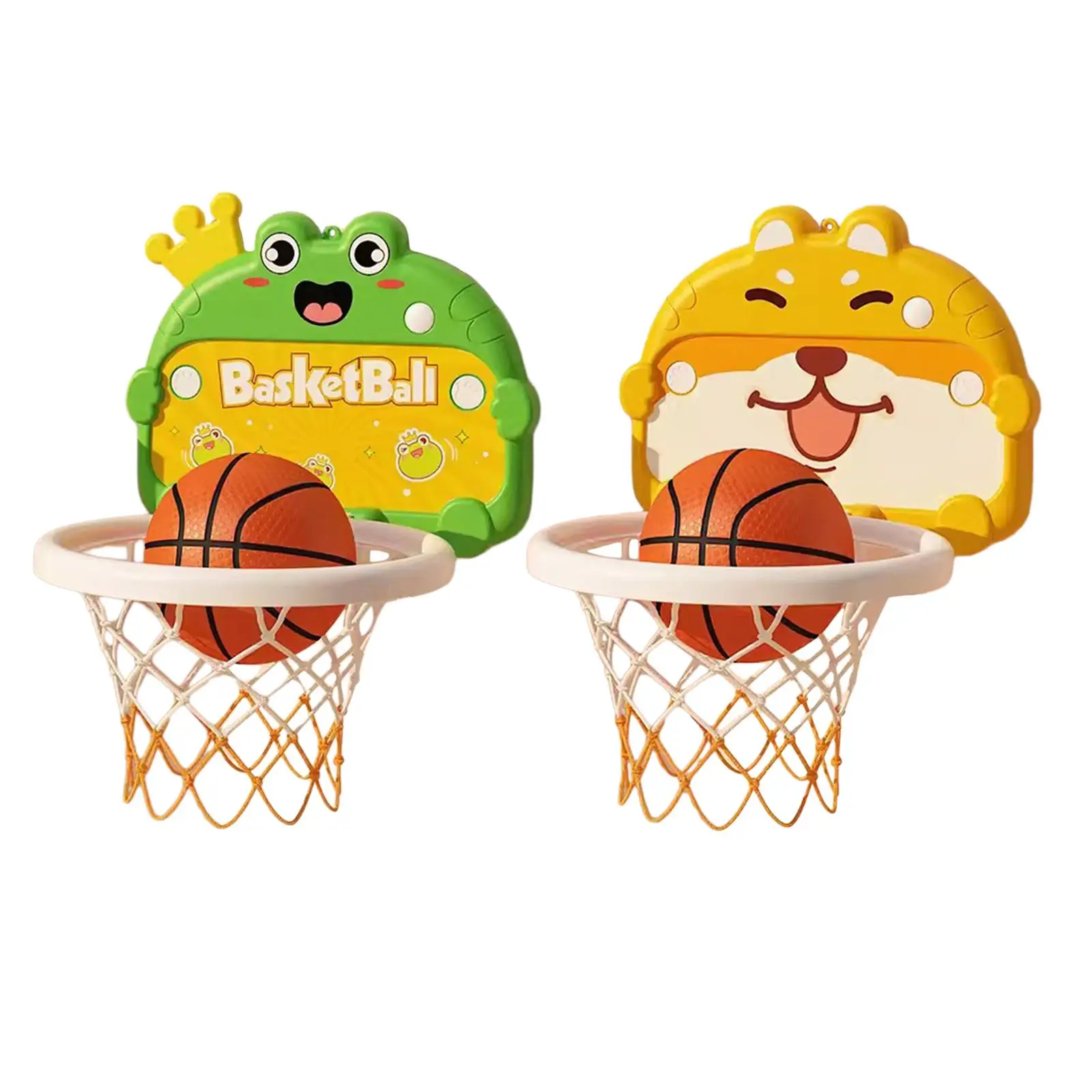Mini Canestro Da Basket Set Giochi Per Famiglie Ragazzi Ragazze Genitore Bambino Interattivo Con Basket, Accesso Completo Per Parete Della Porta