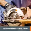 Worx Nitro WX520L.9 20V Power Share 7.25" Cordless Circular Saw with Brushless Motor (Tool Only) 3