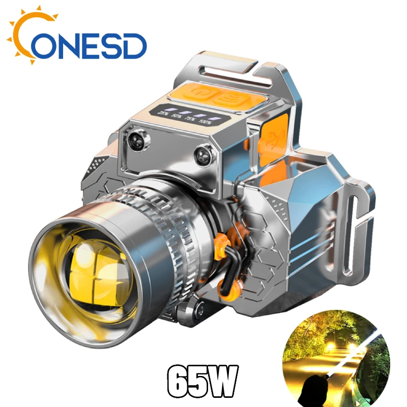 LED Powerful Sensor Headlamp Battary Head Flashlight Torch Headlights LED Head Light Portable Camping Search Light Accessories