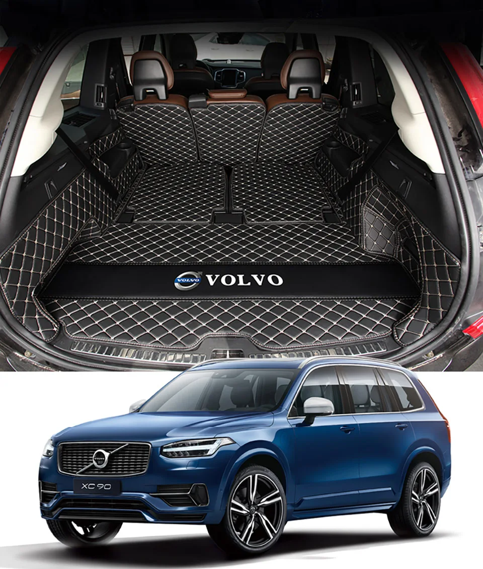 

Коврики для багажника автомобиля Volvo XC90 xc60 2013 2016 2017 2024, аксессуары для авто, коврики для авто, аксессуары для укладки