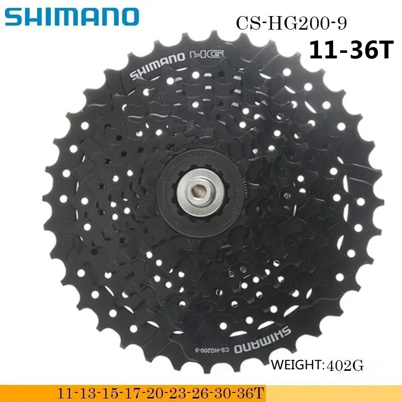 Bicycle cassette Bicycle parts SHIMANO Tourney HG200 7s 12-28T/12-32T 8s 12-32T 9s 11-32/34T Cassette CS-HG200-7/8/9 For Mountain Bike Bicycle