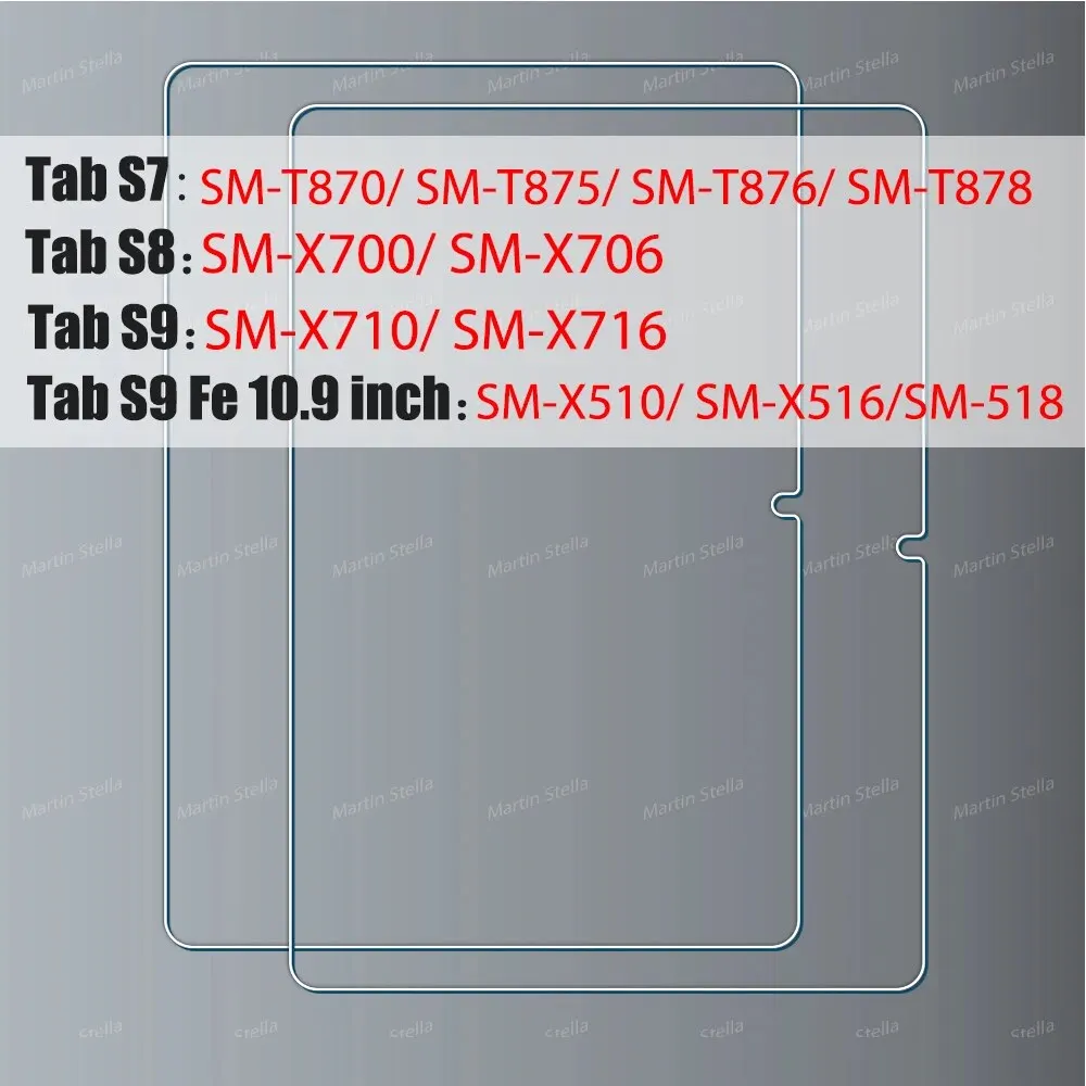 Premium Tempered Glass Screen Protector - 2 Pack