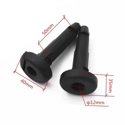 plastic Guide for headrest cover rear plastic HR sleeve 12 mm Repair Kit front headrest pin lock hole trim headrest guide pin