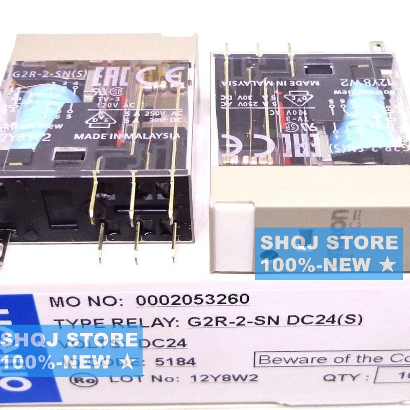 5PCS RELAY G2R-1-SN(S) 24VDC G2R-2-SN(S) SND SNI 220V 110VAC P2RFZ-08-E  05-E 100%-new-original