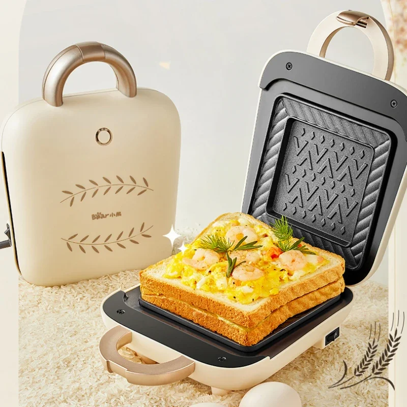Creative Light Food Non-stick Material Sandwich Breakfast Machine Home Small Multifunctional Baking Bread Vomit Driver 3